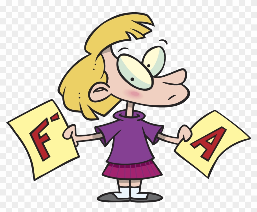 Thumbs Up Guy Png - Bad Grade To Good Grade Clipart