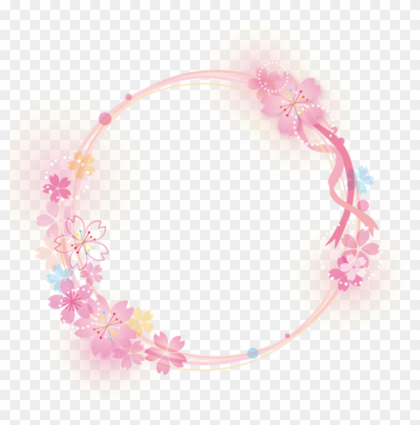 Sakura Frame Png Transparent Clipart #2377985