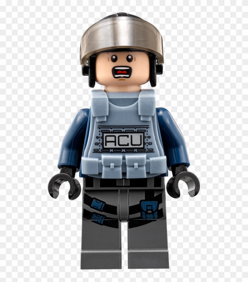 Lego Jurassic World Acu Guy , Png Download - Lego Jurassic World Acu Trooper Clipart #2378064