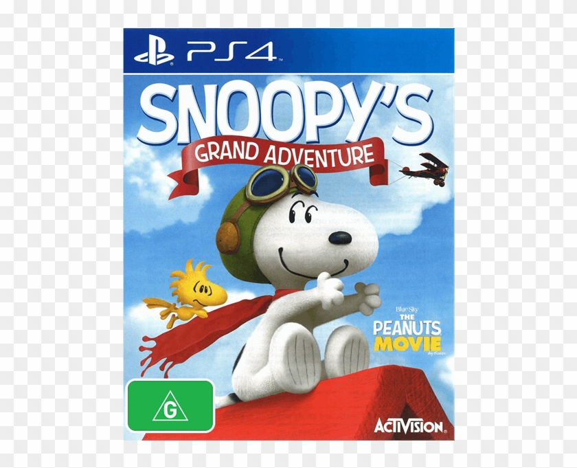 The Peanuts Movie - Peanuts Movie Snoopy's Grand Adventure Ps4 Cover Clipart