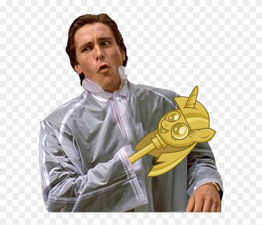 Dubs Guy / “check 'em” - Patrick Bateman Png Clipart