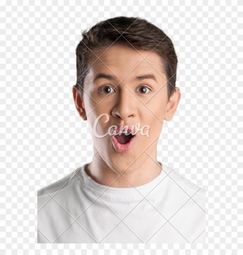 Surprised Kid Png - Close-up Clipart #2379080