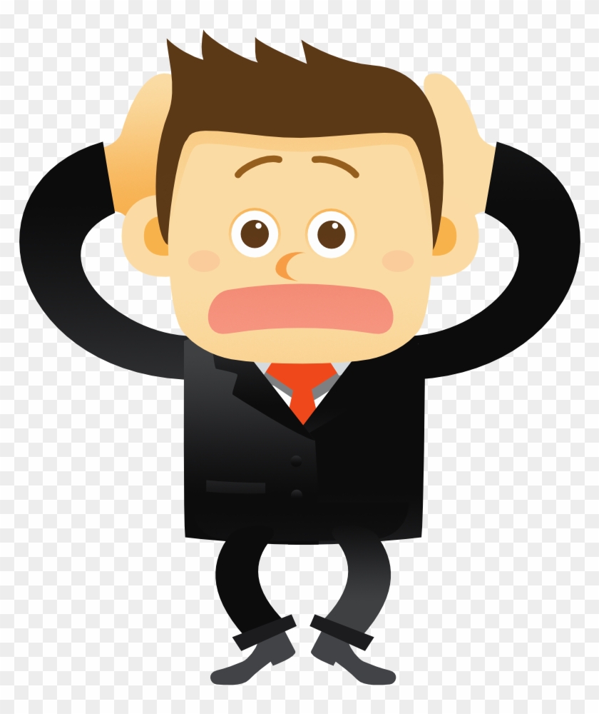 Png Hd Shocked Face Transparent Hd Shocked Face - Panic People Clipart Png #2379137