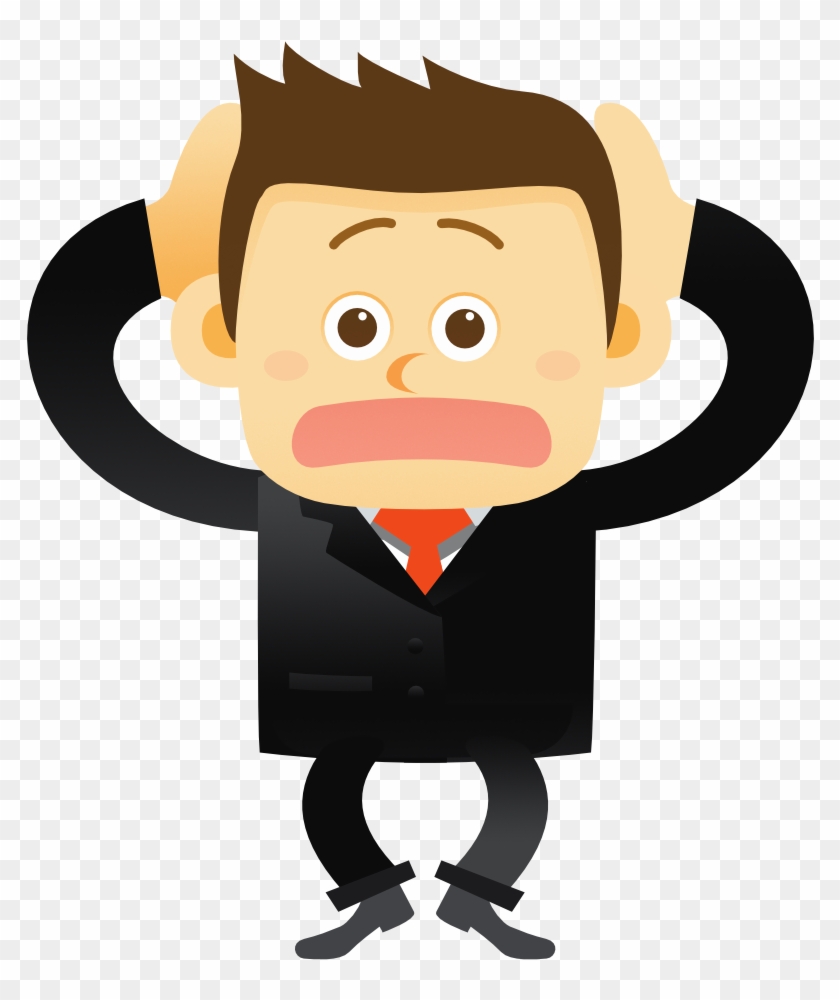 Png Hd Shocked Face Transparent Hd Shocked Face - Panic People Clipart Png