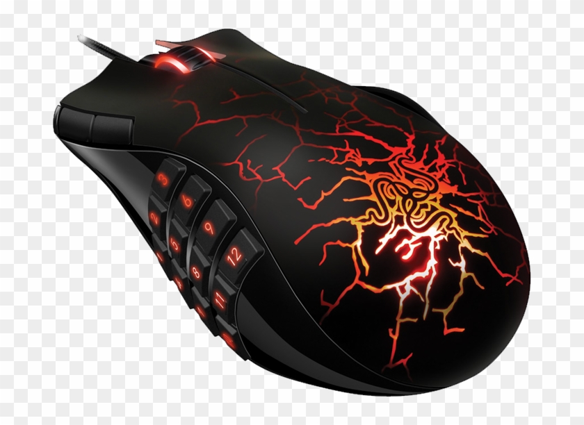 How To Pick Good Gaming Mouse For The Computer Games - Razer Naga Molten Edition & Logitech G600 Clipart