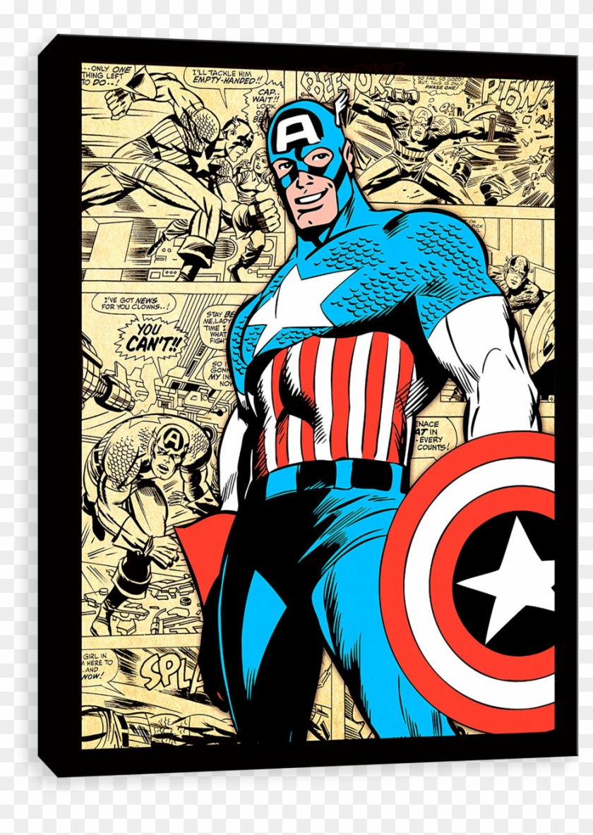 Marvel Super Heroes Canvas Art Clipart