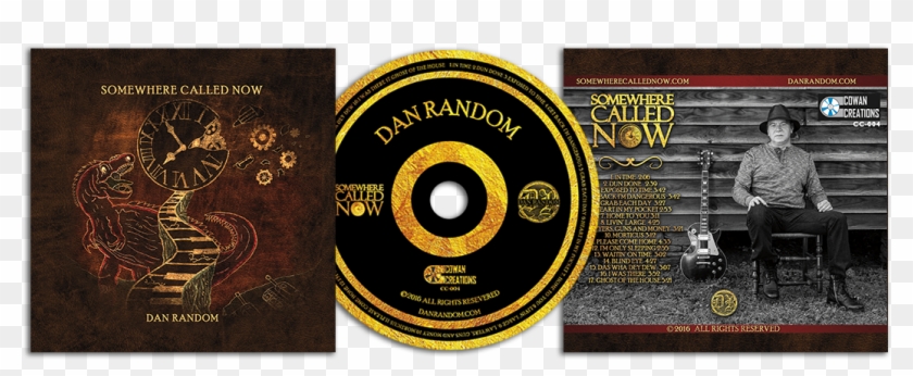 "somewhere Called Now" Is Dan Random's 9th Cd And Arguably - Cd Clipart