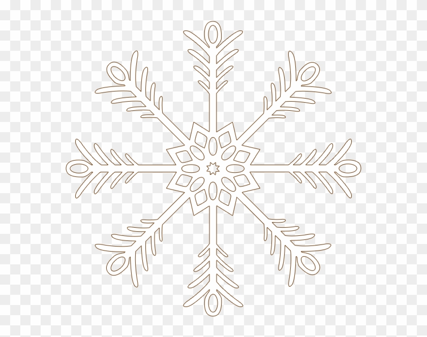 Click Here To Download Snowflake With Clear Background - Color Printable Christmas Ornaments Clipart