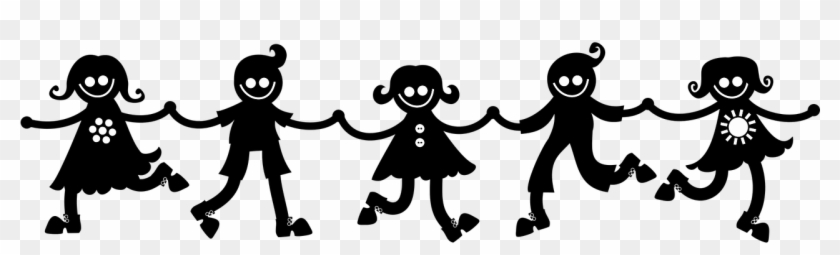 Boys Children Dance Dancing Png Image - Silhouette Children Clipart Transparent Png #2380123