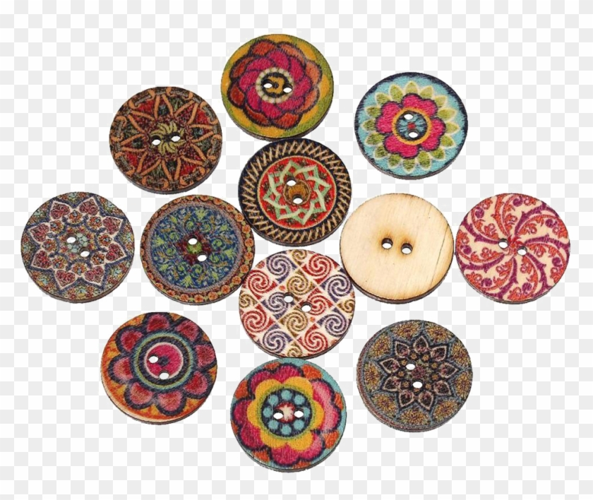 Wooden Buttons Clipart #2380624