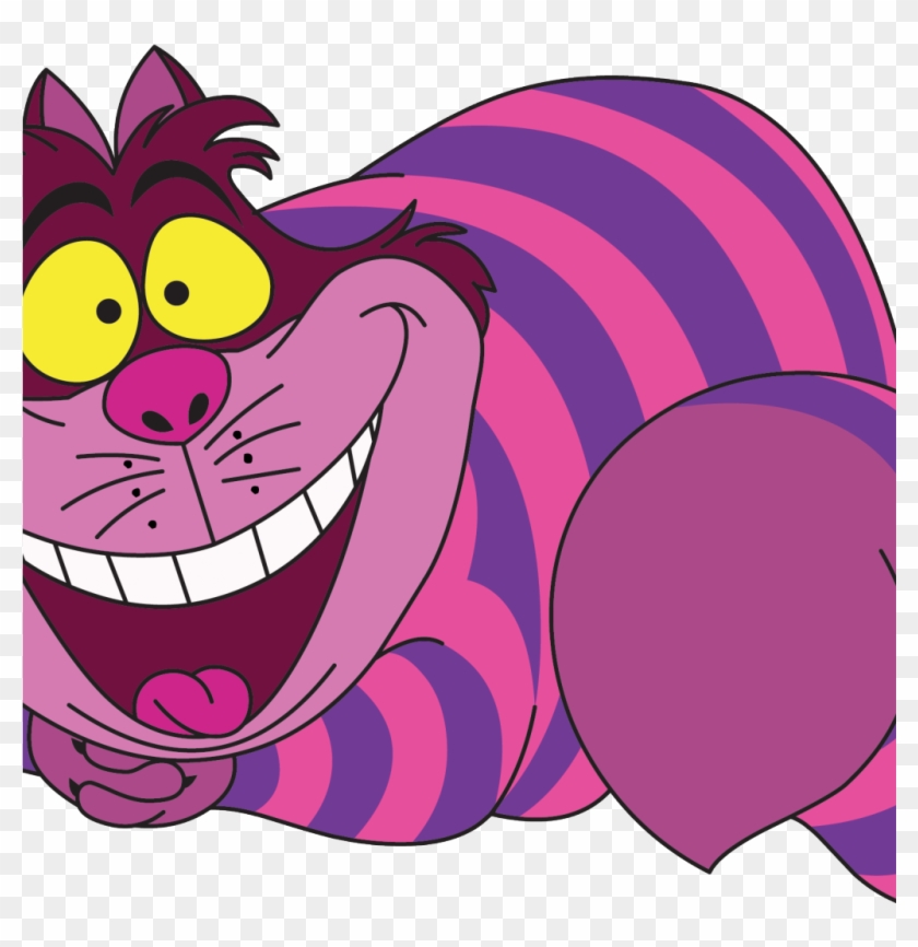Cheshire In Alice In Wonderland Clipart #2381543