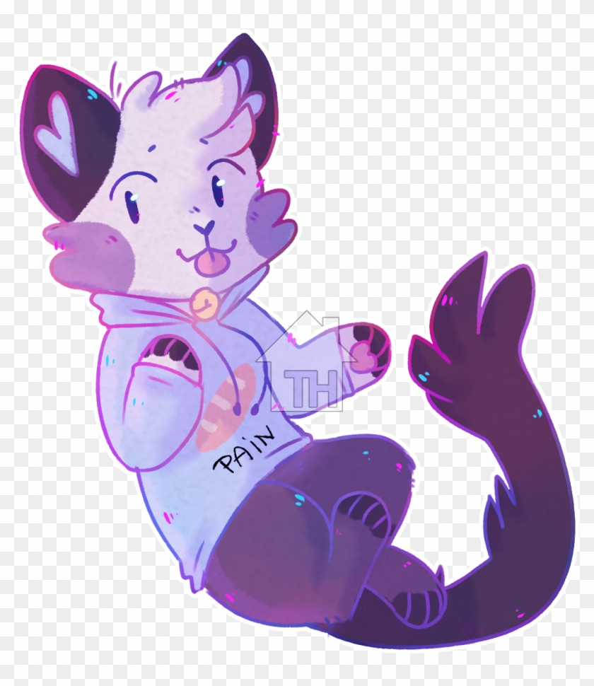 Drawing Cat Cheshire - Cartoon Clipart