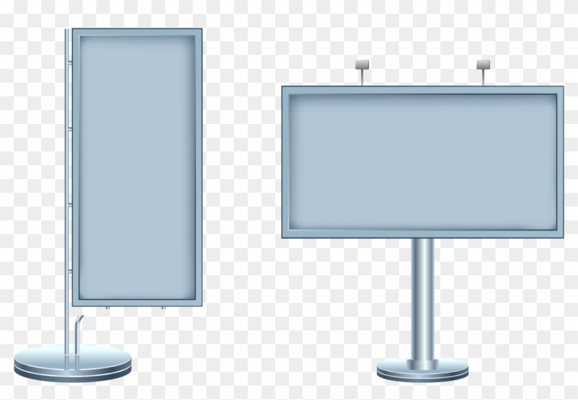 Vector Download Advertising Billboard Gratis Publicity - Computer Monitor Clipart #2382088