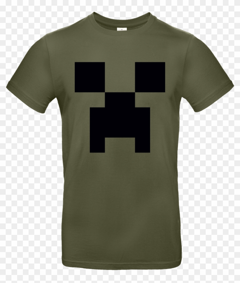 Creeper T-shirt B&c Exact - T-shirt Clipart #2382252