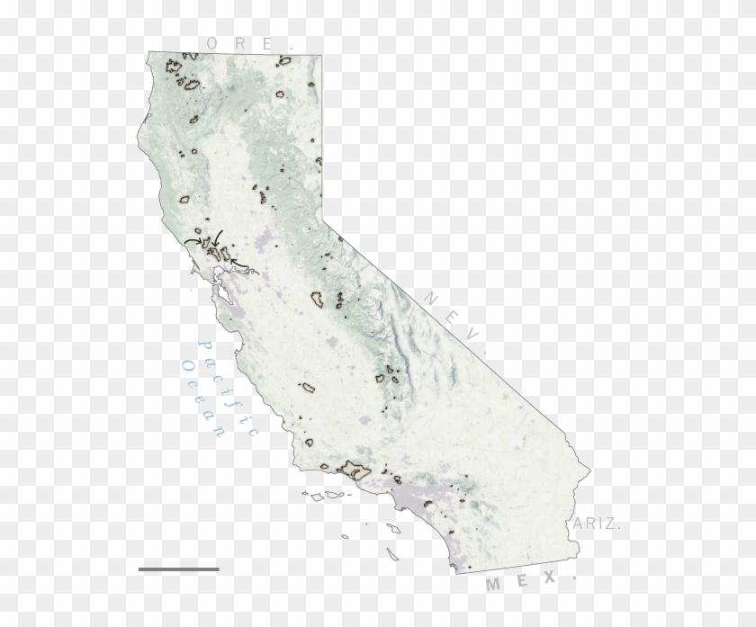 State Of Fire - California County Map Clipart #2382505