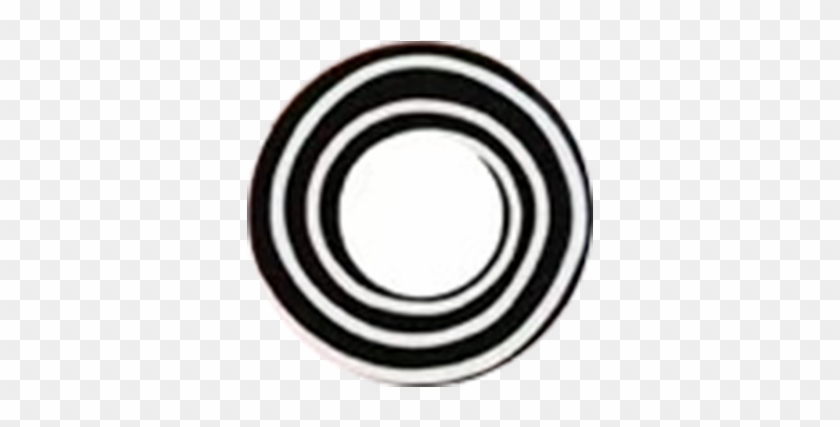 Black & White Swirl Colored Contact Lenses - Circle Clipart