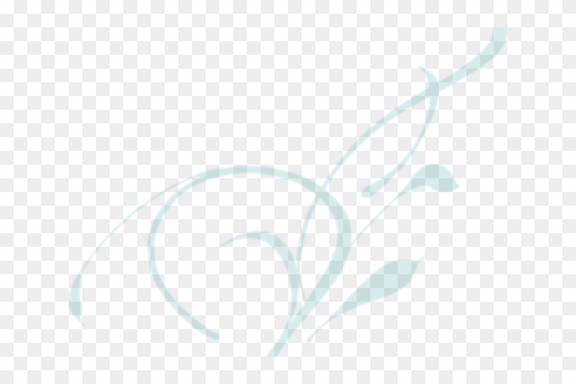 White Swirl Cliparts - Vine Clip Art - Png Download #2384045
