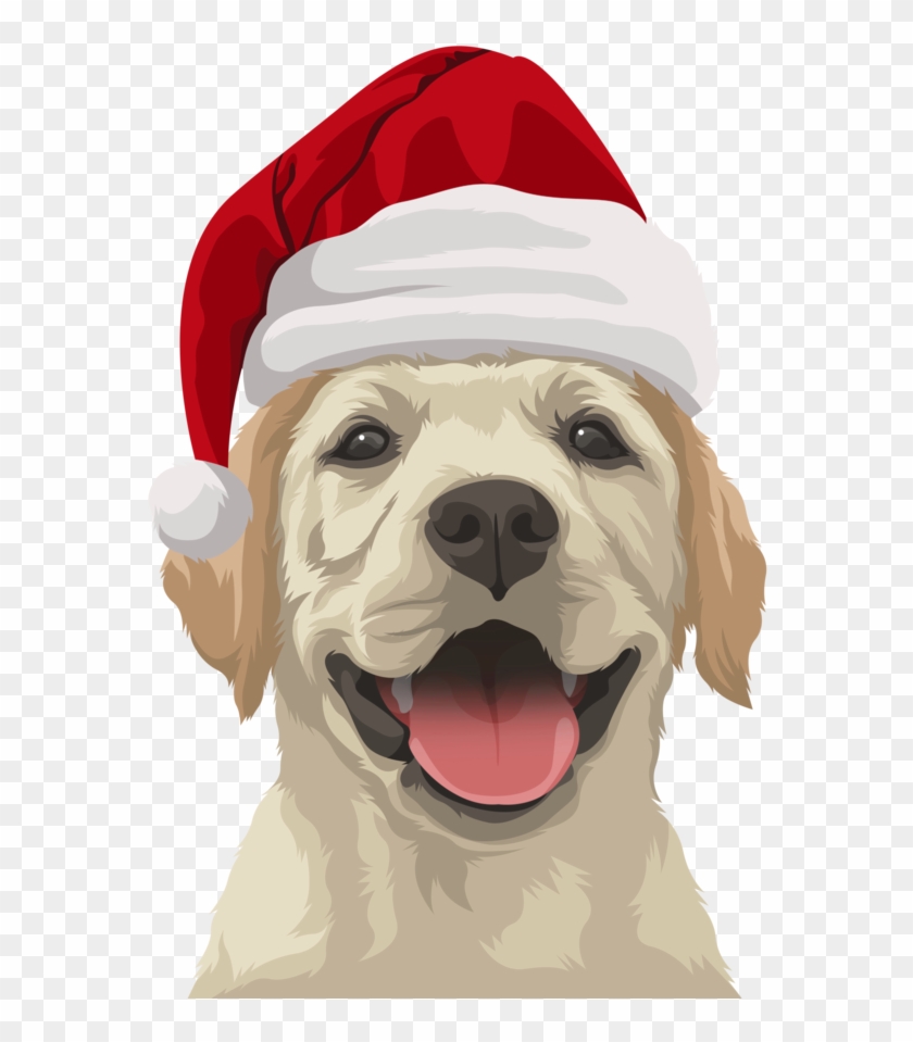 Card Yellow Lab7 - Labrador Retriever Clipart