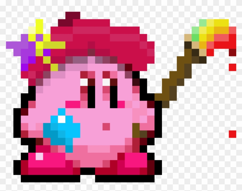 Just Artist Kirby - Kirby 8 Bit Clipart #2384365