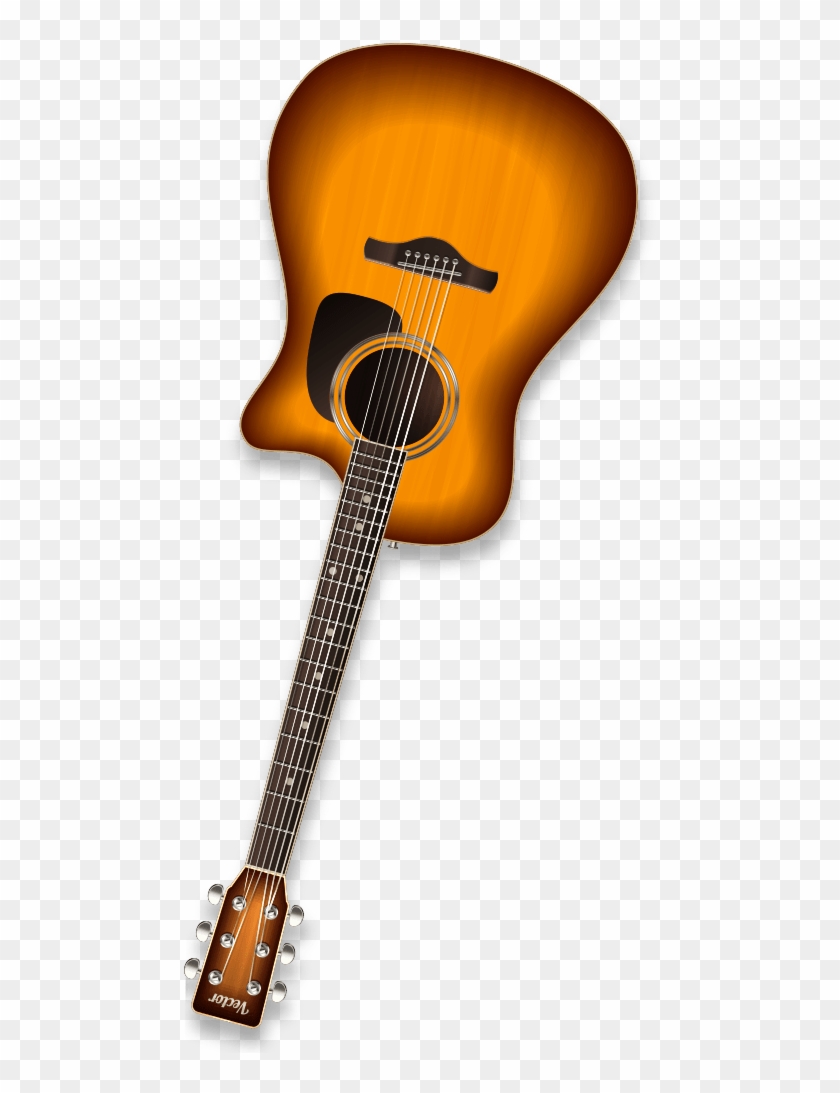 T - Acoustic Guitar Clipart #2384763