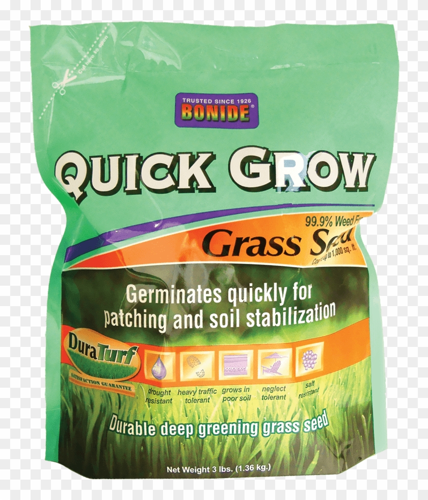 Quick Grow Grass Seed - Packaging And Labeling Clipart