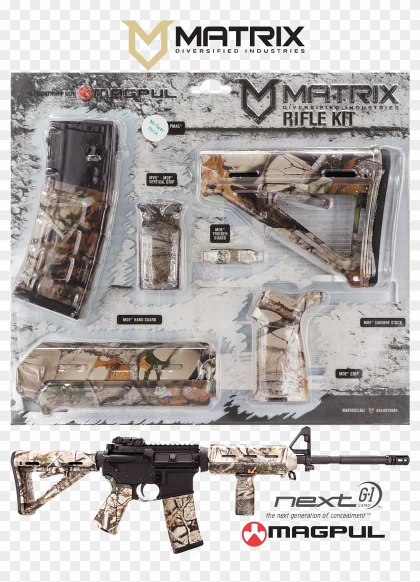 Hogue Ar15 Kit Bfg Grp Rl Frnd Acc Omc Odgrn - Matrix Diversified Industries Magpul Clipart