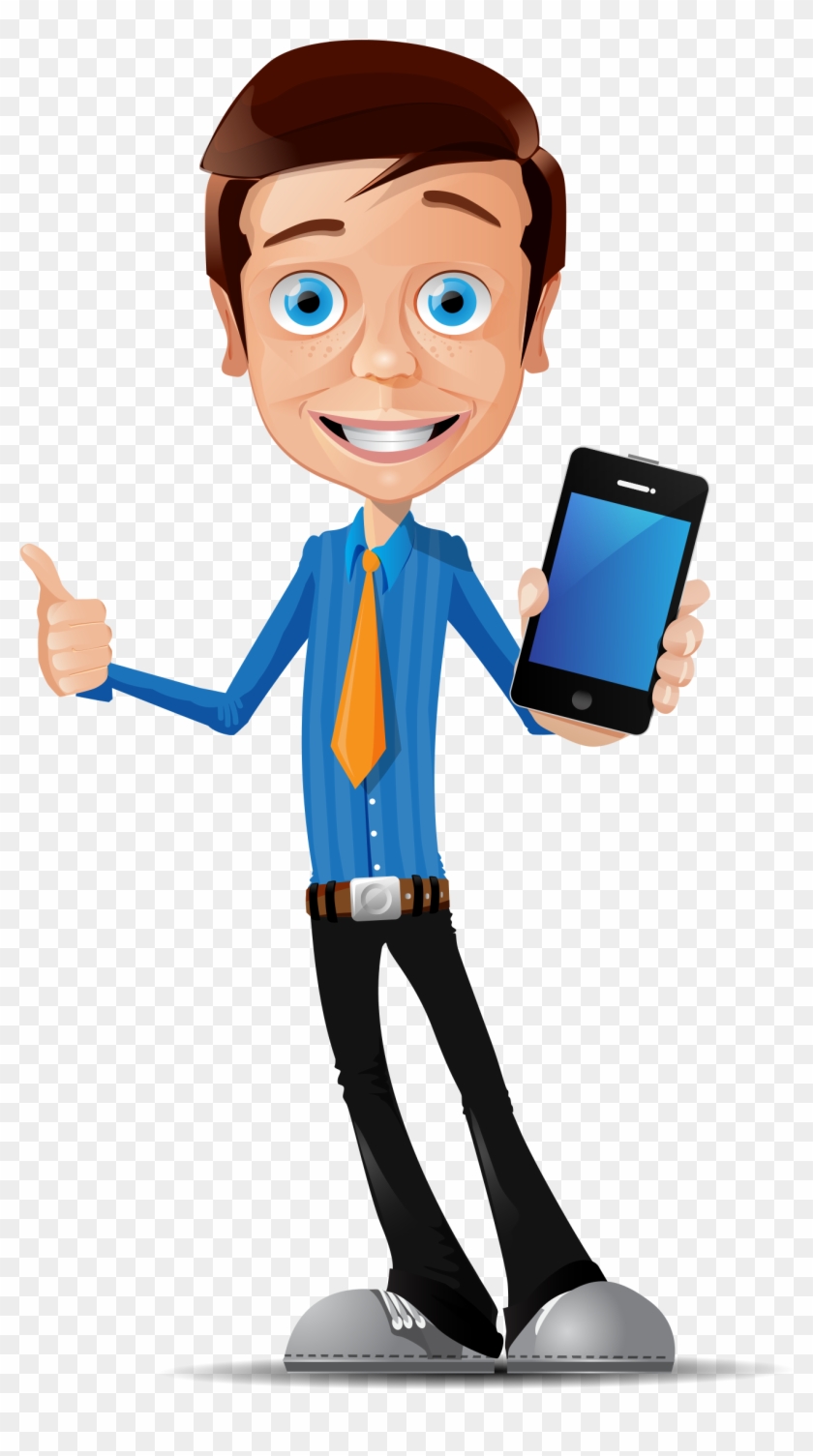 Businessman Vector Character - Businessman Vector Characters Png Clipart