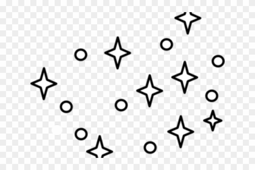 Drawn Stars Shooting Star , Png Download - Clipart White Stars Transparent #2385991