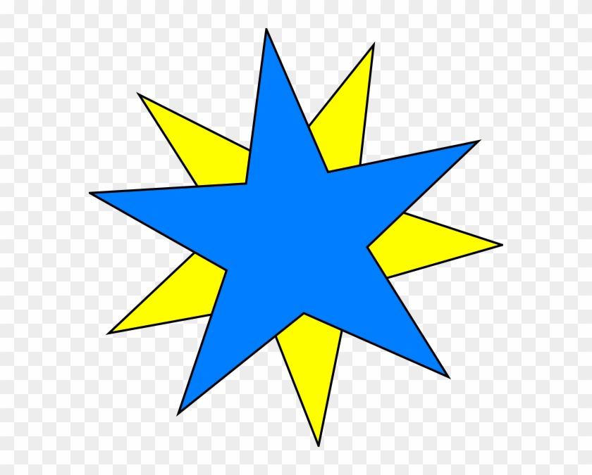 Blue Clipart Shooting Star - Cool Stars Clipart - Png Download #2386029