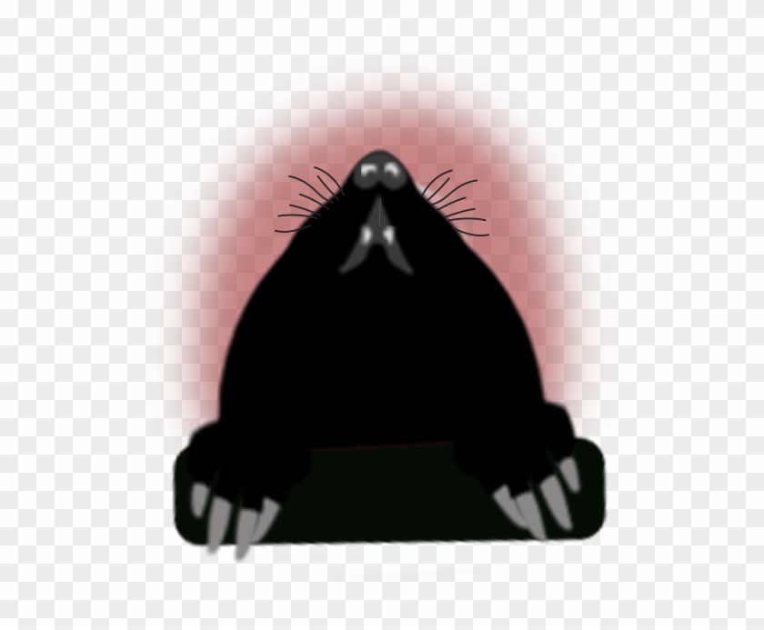I Do Like The Version Of The Mole That Has Its Head - Illustration Clipart