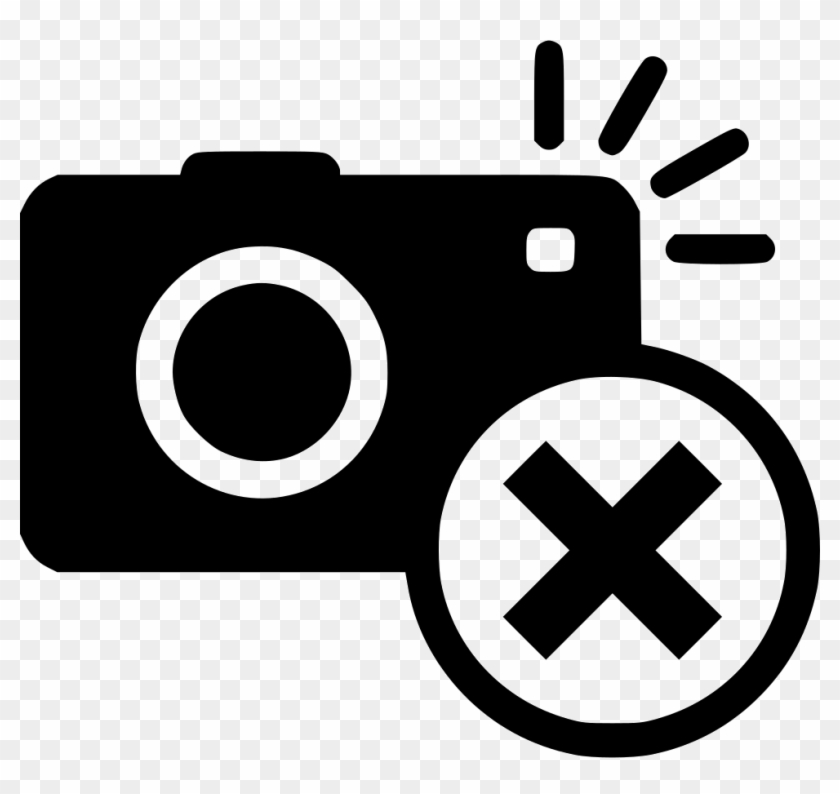 No Flash Photography Svg Png Icon Free Download - Rinoa An Age Among Them Clipart