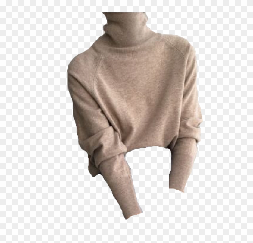 Beige Sweater Polyvore Moodboard Filler - Cardigan Clipart #2387888