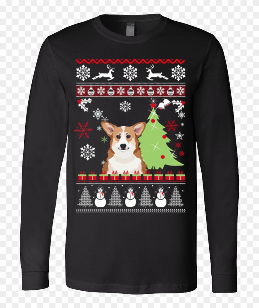 Corgi Christmas Ugly Sweater - Don T Be Tachy Clipart