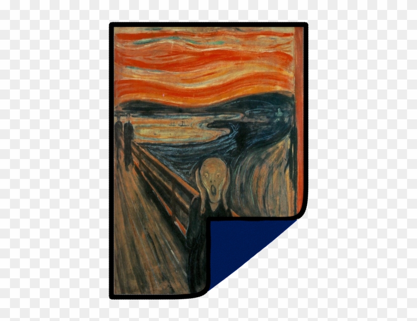 The Scream Smart Cloth - Edvard Munch Clipart #2387983