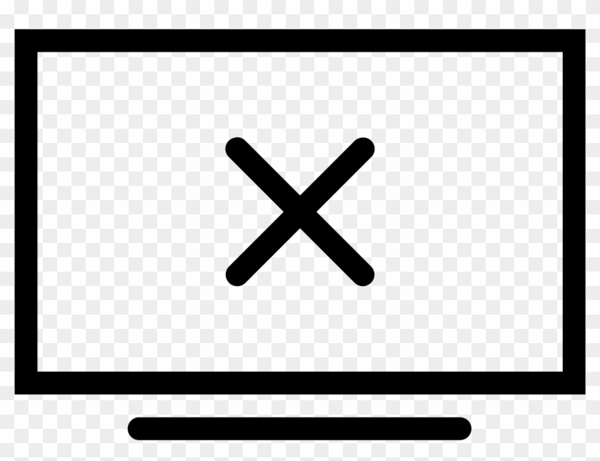 Tv Off Icon , Png Download Clipart