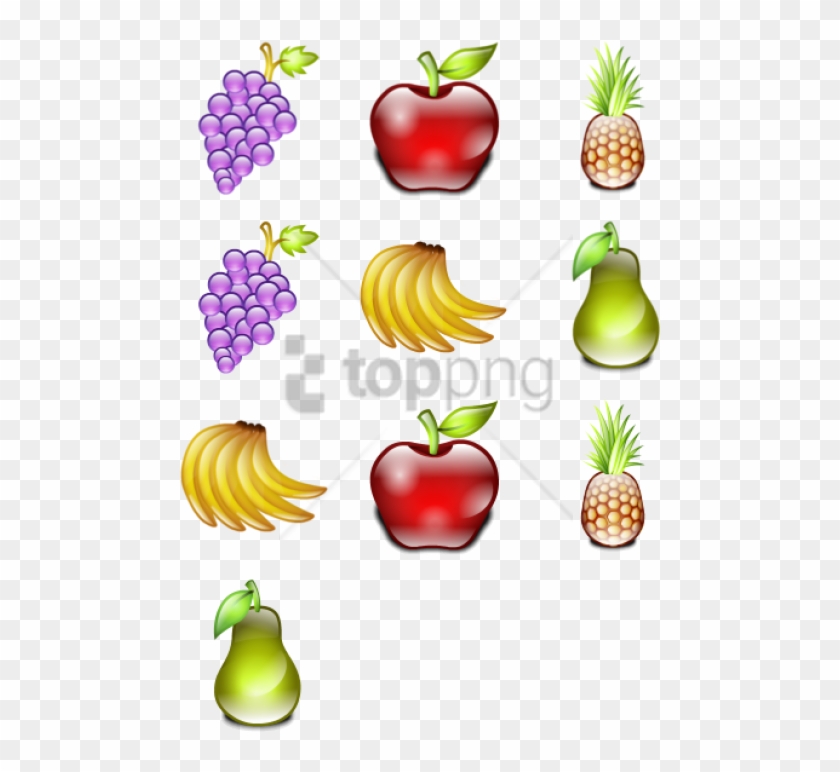 Free Png Delicious Fruits Icon Pack By Iconshock - Apple Icon Clipart