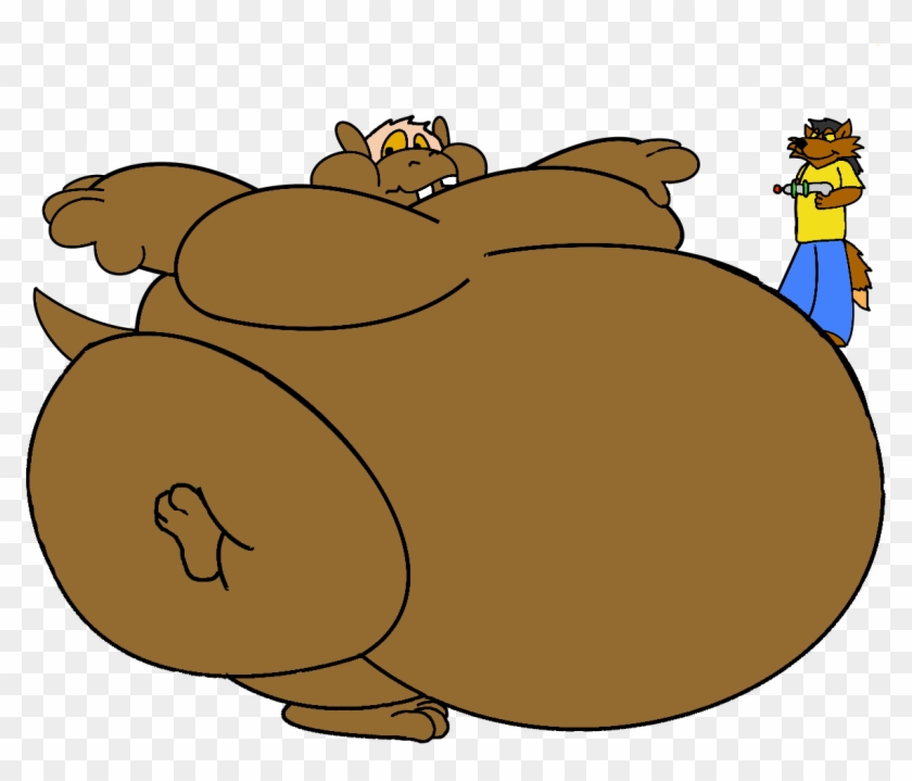 Hippoed Wile E Coyote - Cartoon Clipart