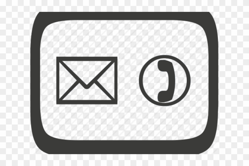 Business Cards Clipart Telephone Icon - Email Icon - Png Download #2388774
