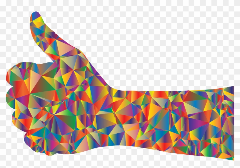 This Free Icons Png Design Of Low Poly Thumbs Up - Respiratory System Art Clipart