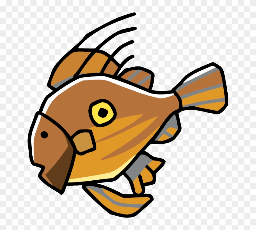 Dory Clipart Fandom - Scribblenauts Fish - Png Download #2388938
