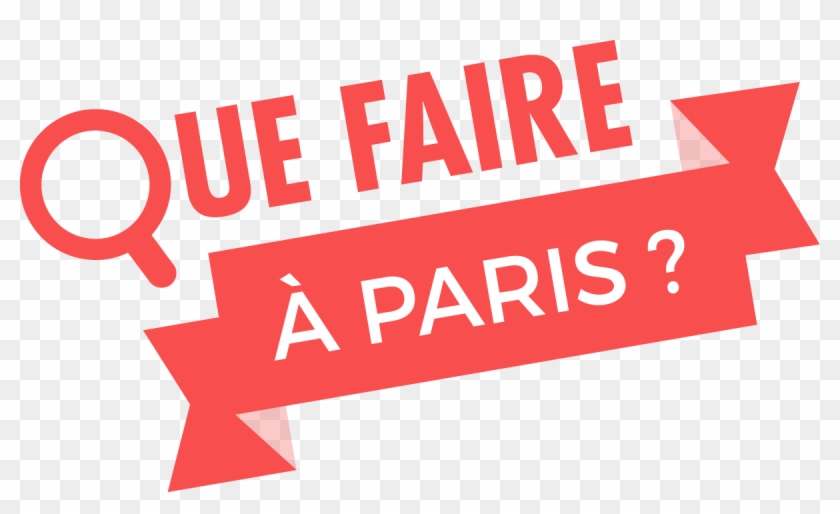 Logo Que Faire À Paris Clipart
