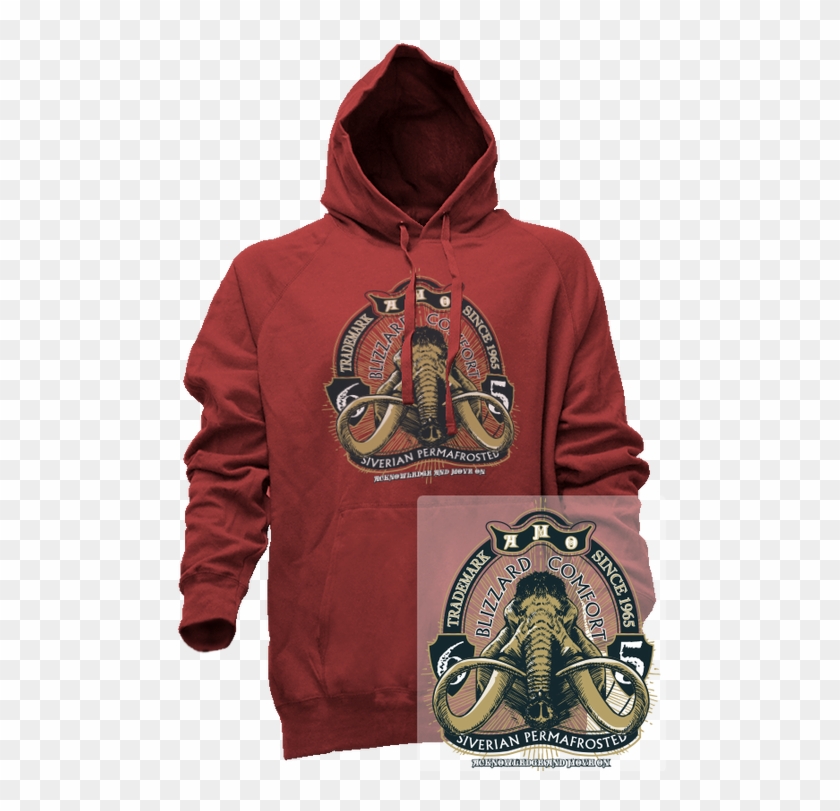 2 Nano Hood 80% Ringspun Cotton, 20% Polyester Contrast - Hoodie Clipart