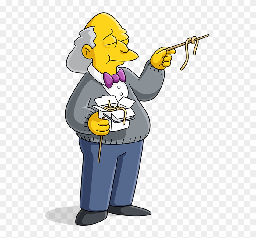 The Simpsons Clipart Sophisticated - Simpsons Music Teacher - Png Download #2390003
