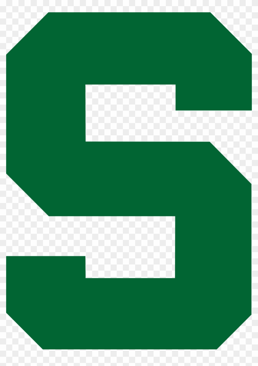 Michigan State S Logo - Michigan State Logo Clipart #2390186