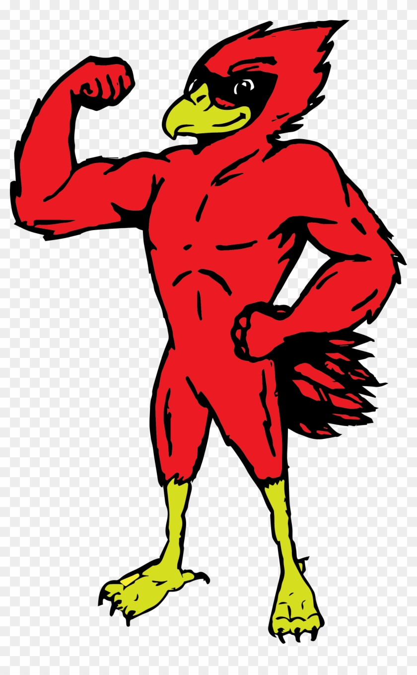 Freeuse Download Michigan Lutheran Seminary Junior - Muscle Cardinal Clipart