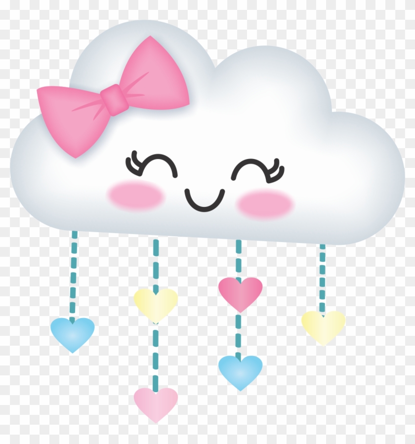 Shopkins Dibujos, Dibujos De Nubes, Lluvia De Corazones, - Lluvia De Amor Png Clipart #2391508