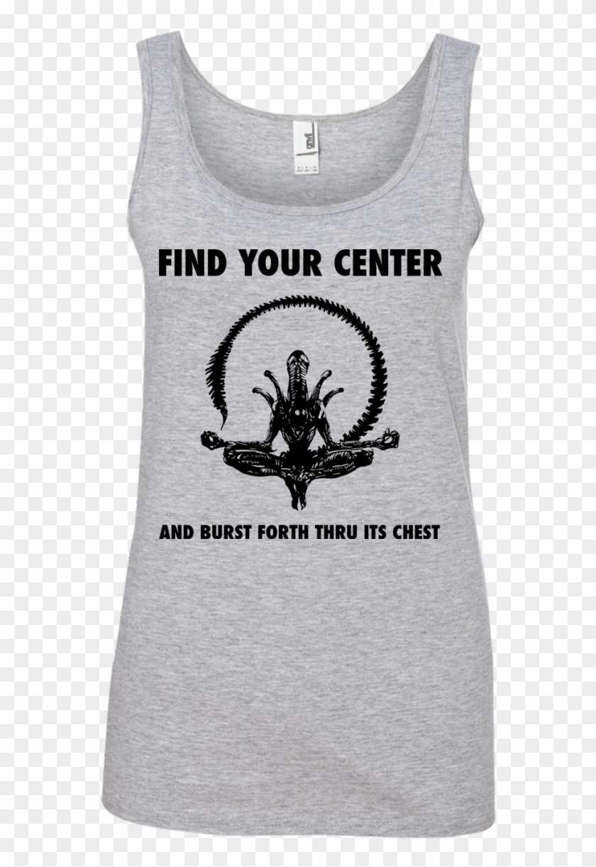 Find Your Center And Burst Forth Thru Its Chest Shirt, - Shirt Clipart #2391560