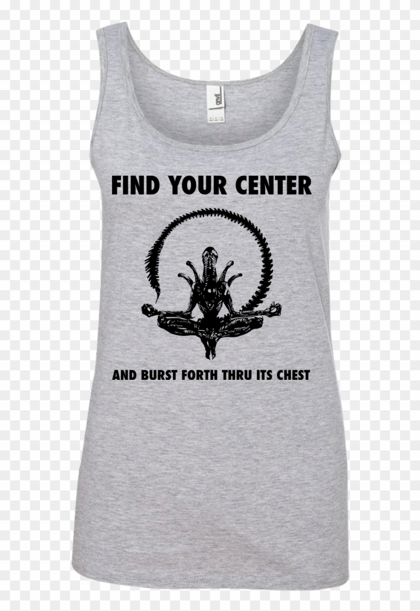 Find Your Center And Burst Forth Thru Its Chest Shirt, - Shirt Clipart