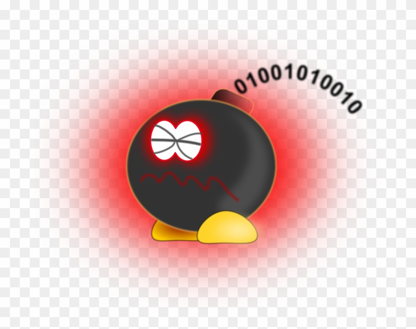 Explosion Clipart Public Domain - Computer Logic Bomb - Png Download