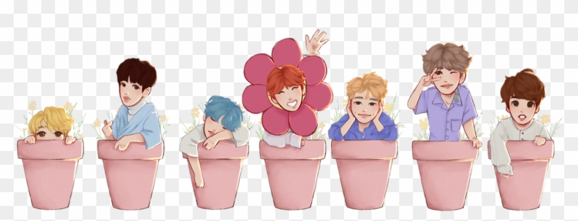 Bts Stickers Png - Cartoon Clipart #2391787